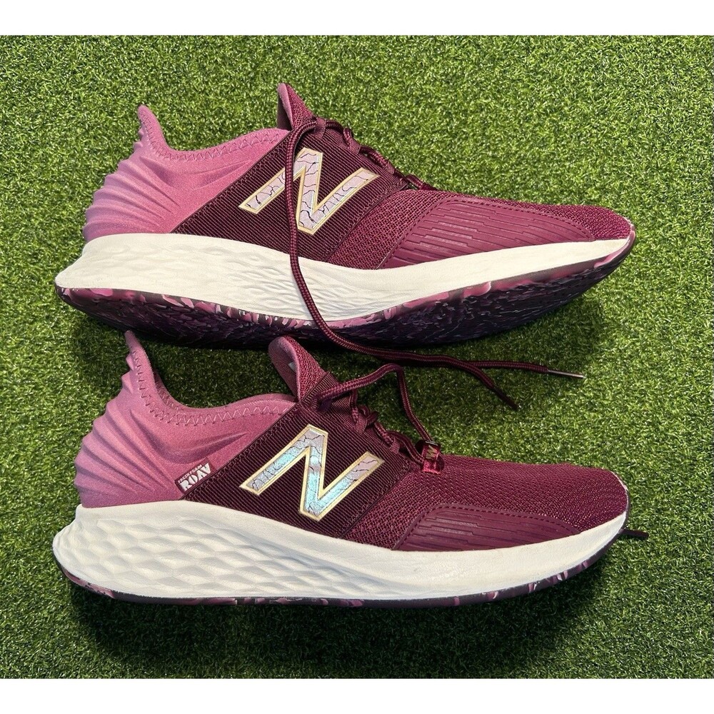 New Balance Fresh Foam Roav V1 Womens Size 11 Purple Pink Running Shoes Sneakers